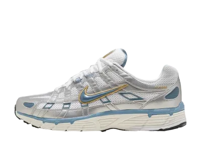 Nike P-6000 "White/Metallic Silver/Pale Ivory/Age Storm"