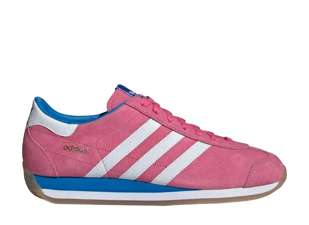 アディダス オリジナルス カントリー ジャパン "ピンクフュージョン/フットウェアホワイト/ブライトブルー"