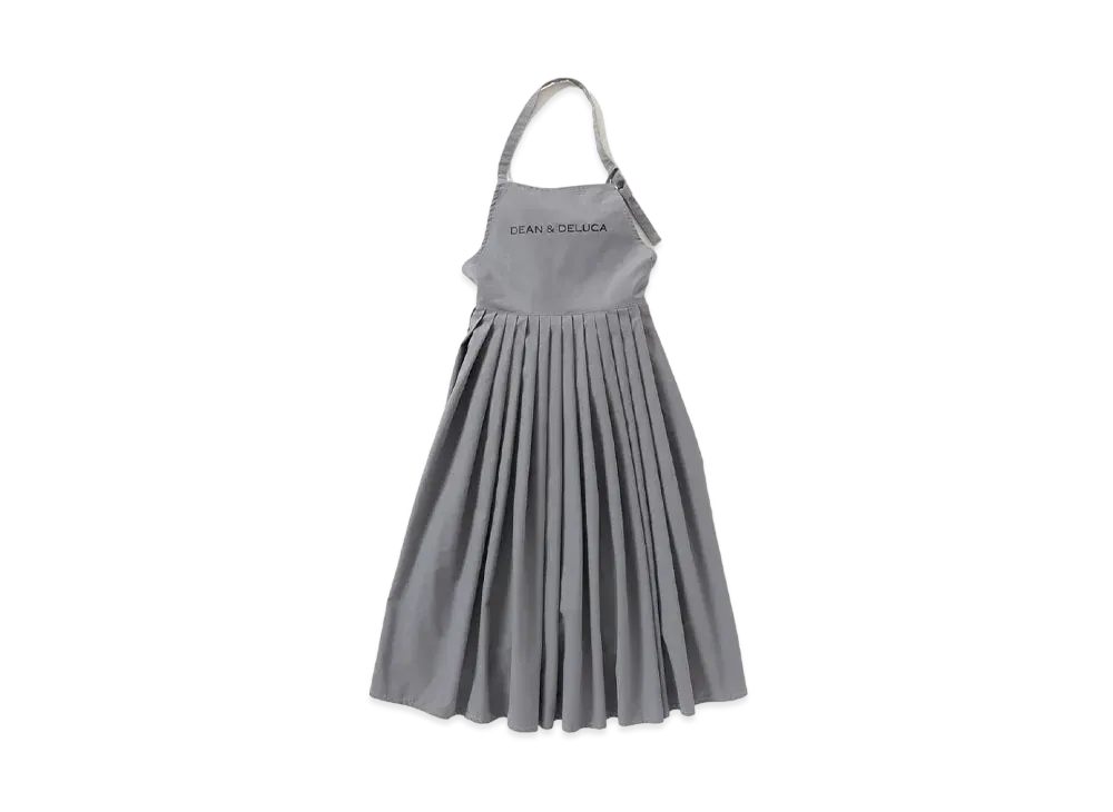 DEAN & DELUCA x BEAMS COUTURE Flare Apron Dress "Charcoal Grey"
