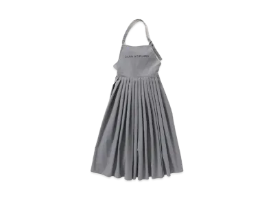 DEAN & DELUCA x BEAMS COUTURE Flare Apron Dress "Charcoal Grey"