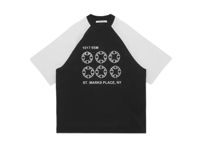 1017 ALYX 9SM Oversize Logo Raglan T-shirt "Black/White"