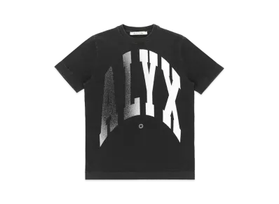 1017 ALYX 9SM "ALYX" Logo Print Graphic T-shirt "Washed Black"