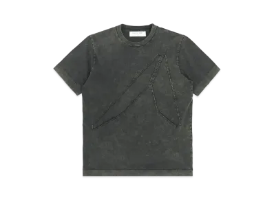 1017 ALYX 9SM Intarsia Applique Logo T-shirt "Washed Black"