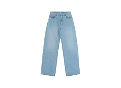 1017 ALYX 9SM Wide Leg Jeans with Buckle "Mid Blue"