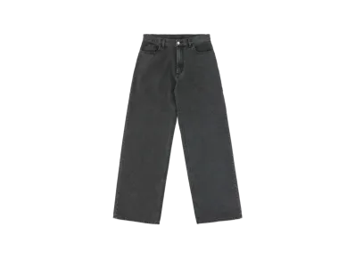 1017 ALYX 9SM Wide Leg Jeans with Buckle "Washed Black"