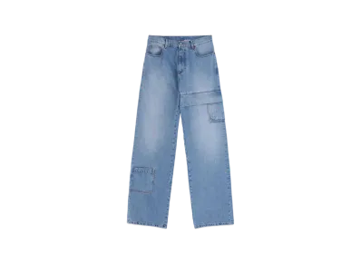 1017 ALYX 9SM Oversized Denim Cargo Pant "Light Blue"