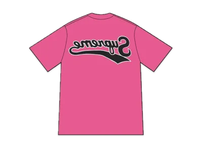 Supreme Backwards Tee "Fuchsia"