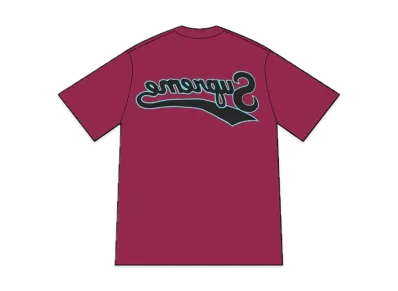 Supreme Backwards Tee "Cardinal
"