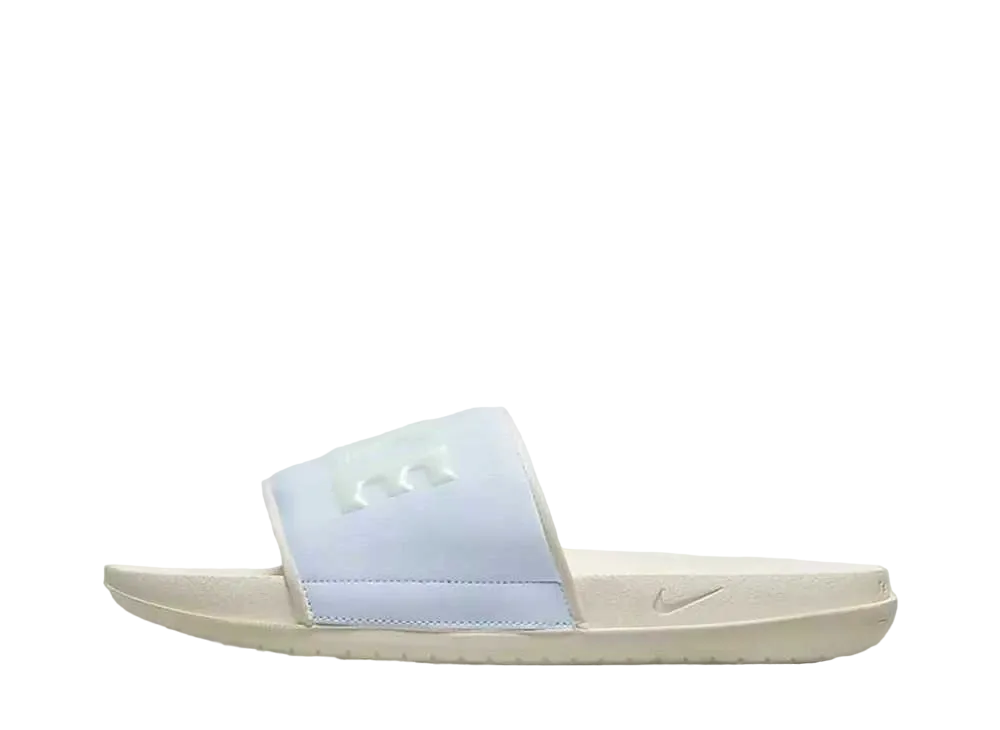 ナイキ ウィメンズ オフコート スライド "ファントム/フットボールグレー/ライトソフトピンク/ベアリーグリーン"