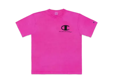 Dover Street Market Ginza x Champion Dsmg Short Sleeve T-Shirt C5-Z325 "Pink"