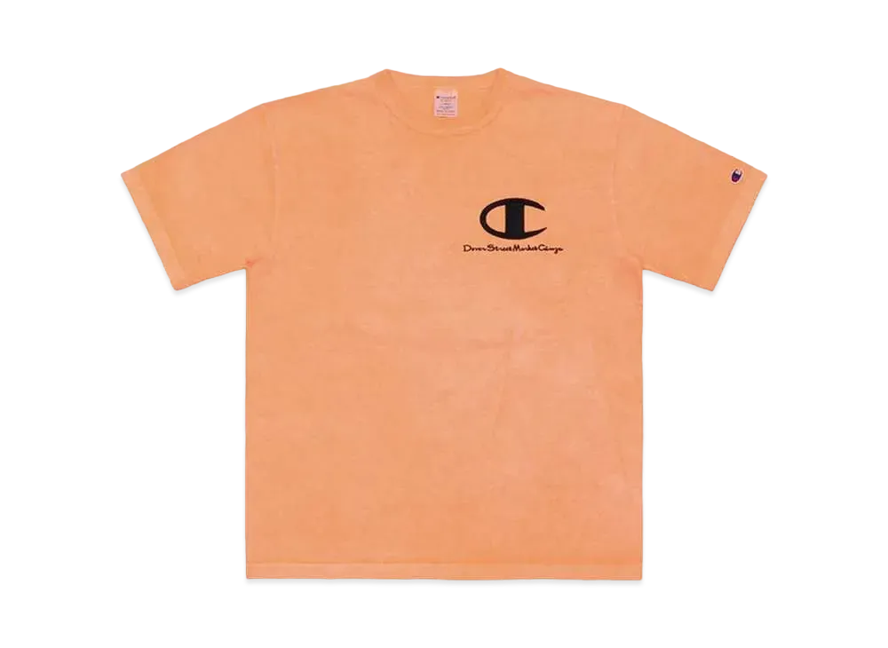 Dover Street Market Ginza x Champion Dsmg Short Sleeve T-Shirt C5-Z325 "Orange"