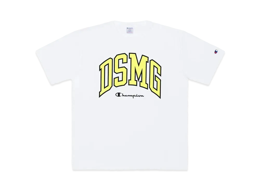 Dover Street Market Ginza x Champion Dsmg Short Sleeve T-Shirt C5-Z323 "L.Yellow"