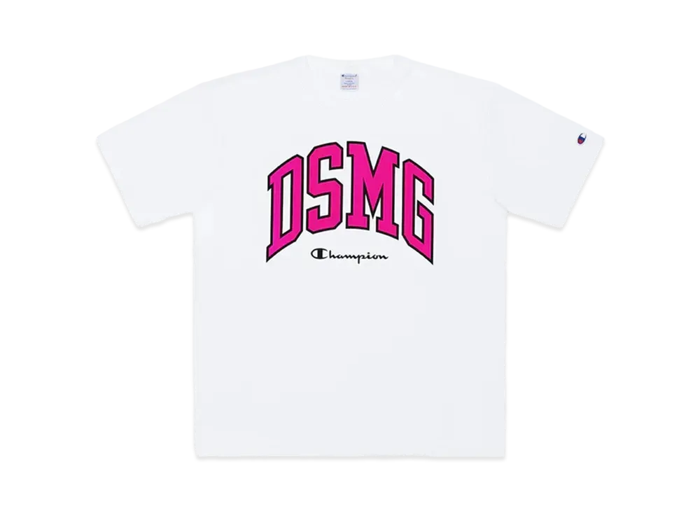 Dover Street Market Ginza x Champion Dsmg Short Sleeve T-Shirt C5-Z323 "L.Pink"
