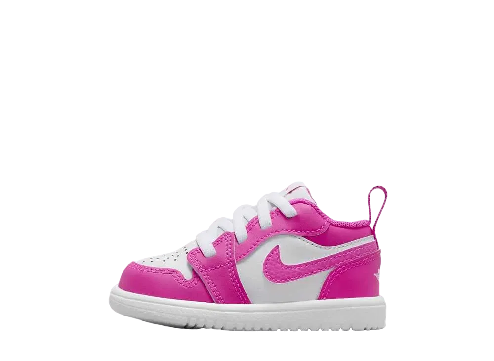 ナイキ TD エアジョーダン1 ロー ALT "ファイヤーピンク/ホワイト/アイリスウィスパー" (キッズ)