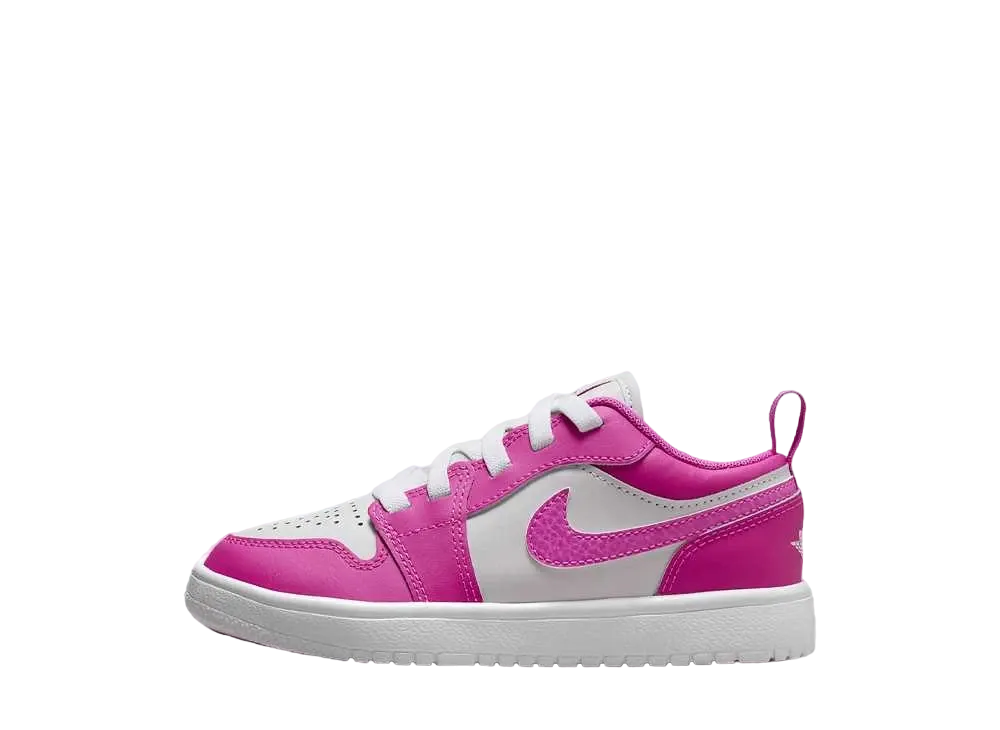 Nike PS Jordan 1 Low ALT "Fire Pink/White/Iris Whisper"