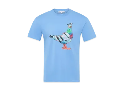 JW ANDERSON Pride Capsule Pigeon Graphic T-shirt "Blue"