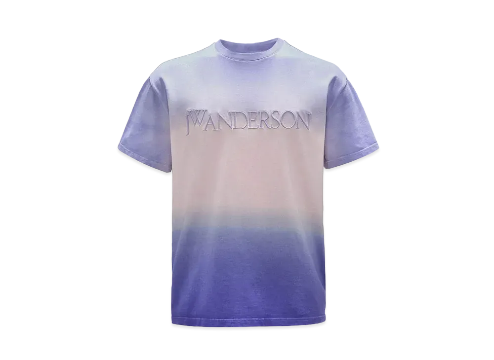JW ANDERSON Gradient T-shirt "Lavender/Multicolor"