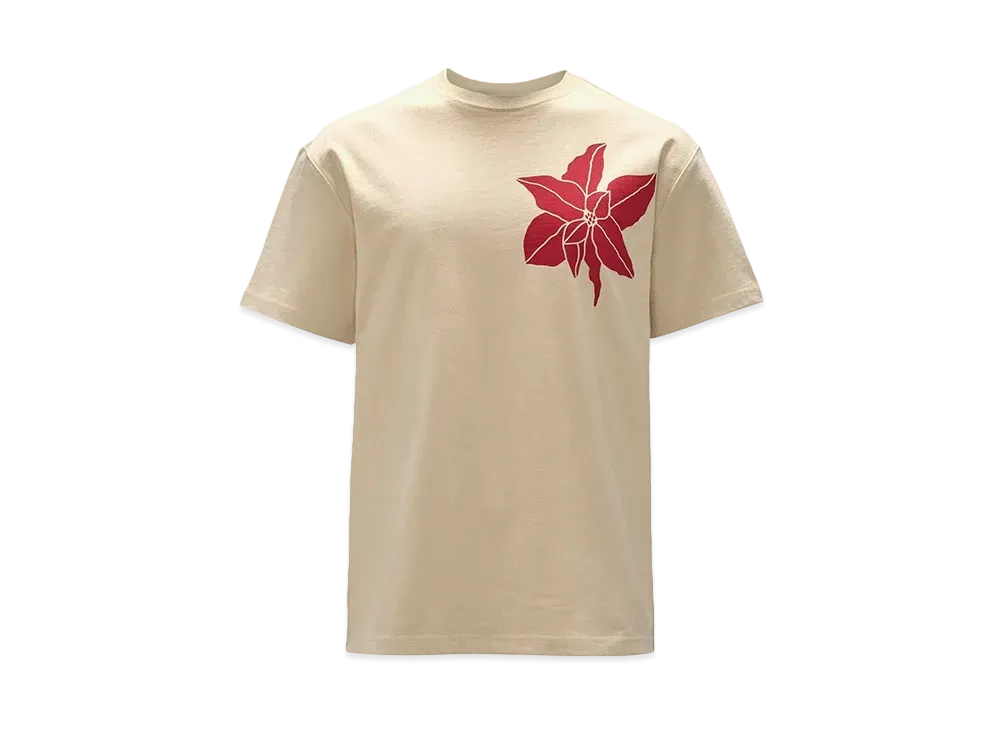 JW ANDERSON Flower Print T-shirt "Cream"
