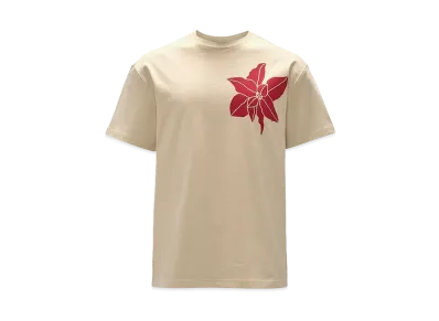 JW ANDERSON Flower Print T-shirt "Cream"