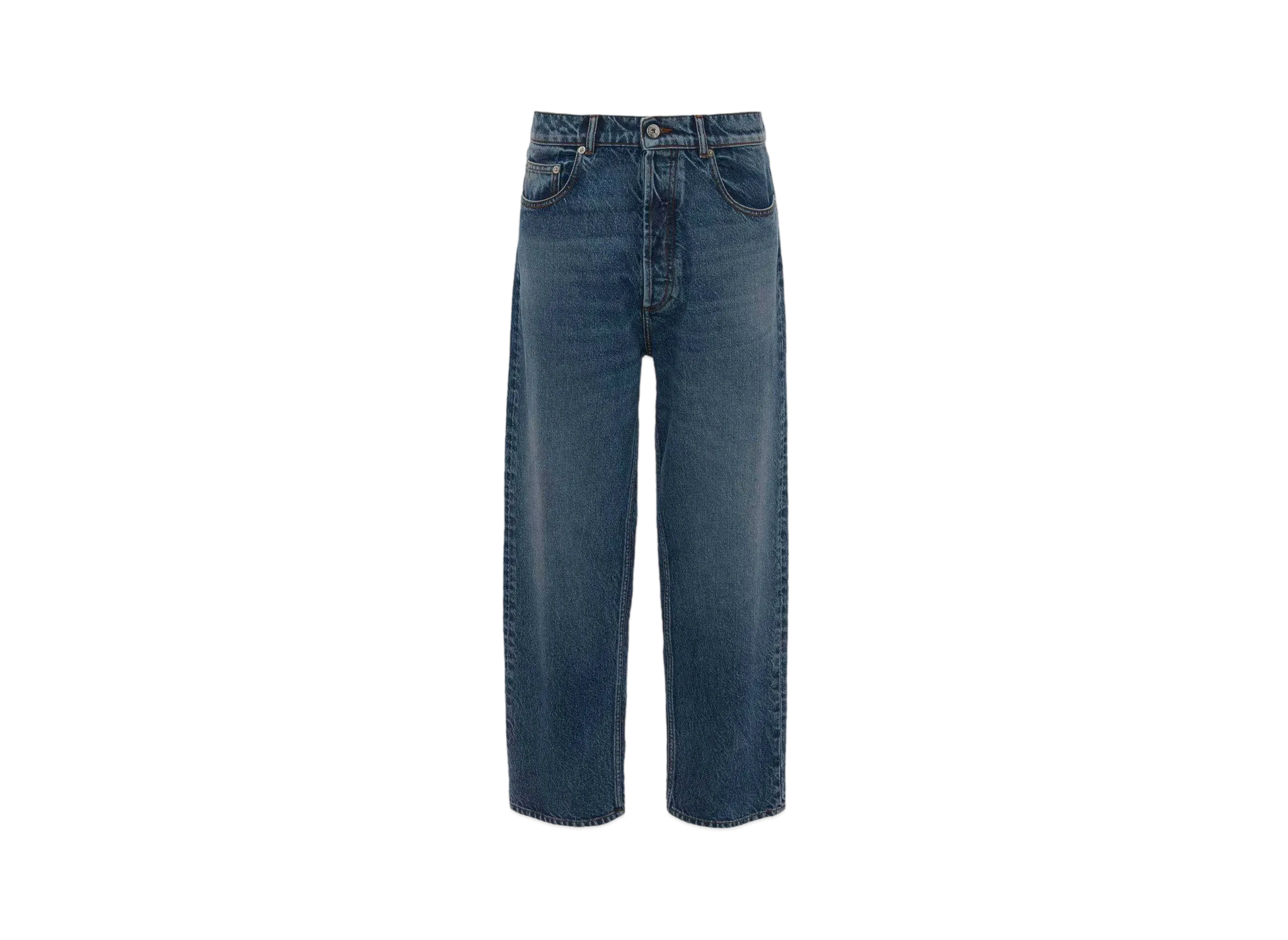JW ANDERSON Cropped Length Straight Leg "Blue"