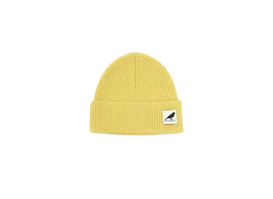 JW ANDERSON Logo Patch Beanie "Yellow"
