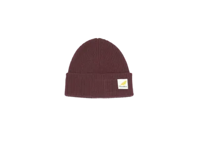 JW ANDERSON Logo Patch Beanie "Burgundy"