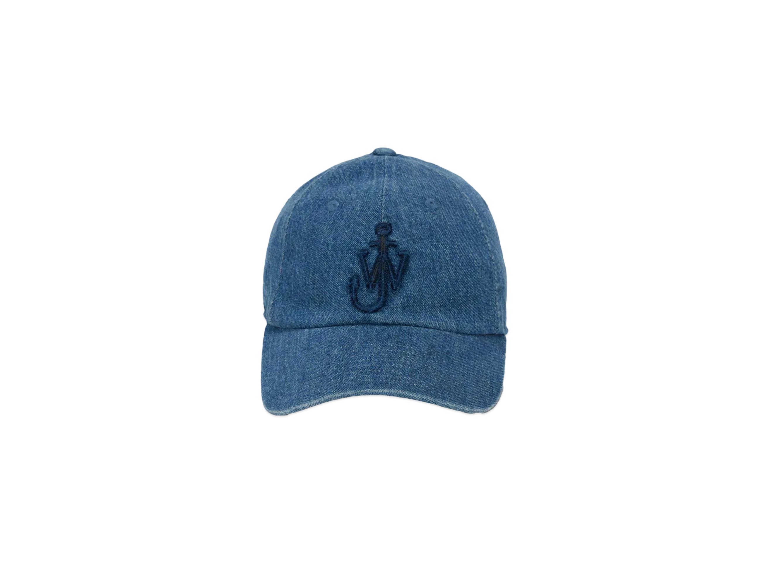 JW ANDERSON Anchor Logo Print Denim Baseball Cap "Denim Blue"