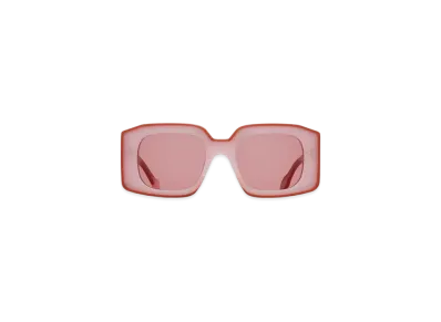 JW ANDERSON JWA01 Bumper Sunglasses "Pink/Orange"