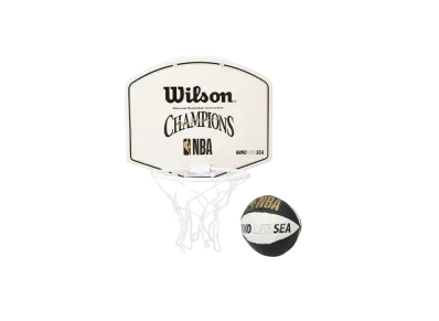 WIND AND SEA x NBA x Wilson Mini Hoop "Ivory"