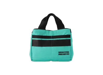WIND AND SEA x BRIEFING GOLF Classic Cart Tote WDS "Mint/Bule"