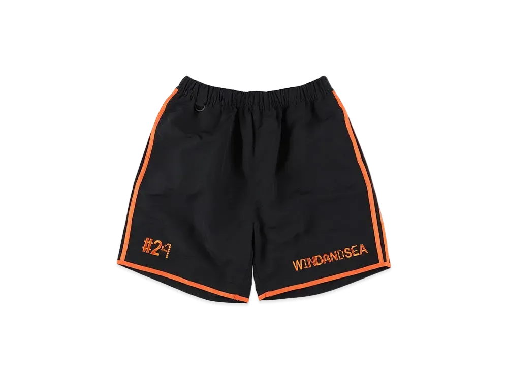 WIND AND SEA Side Line Surf Short "Black"