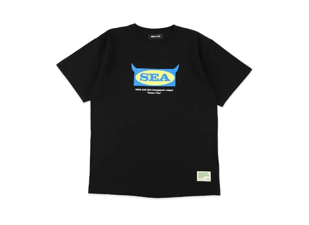 WIND AND SEA Logo Graphic Tee "D_Black"