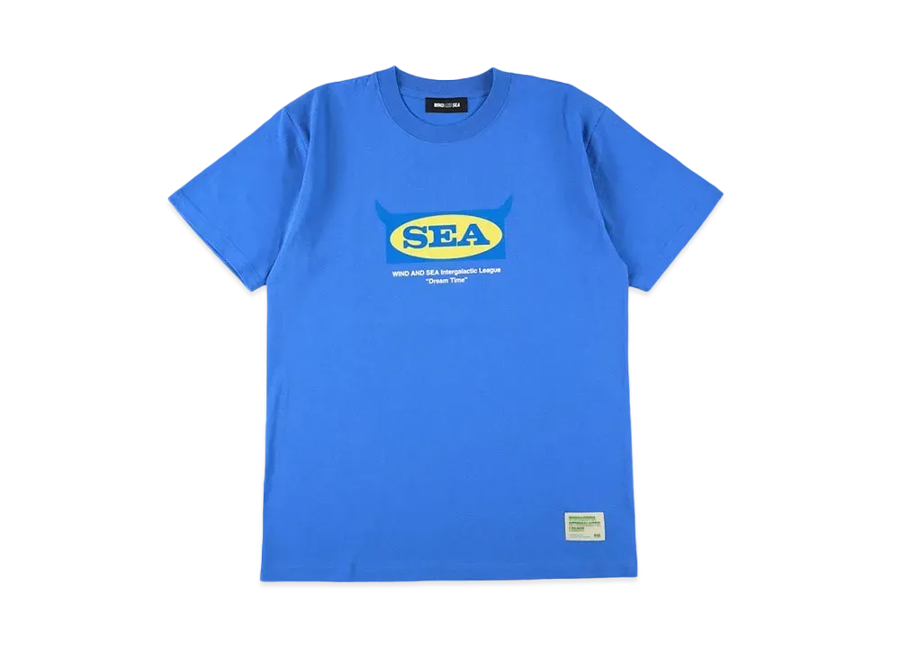 WIND AND SEA Logo Graphic Tee "Blue"