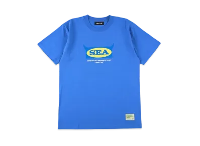 WIND AND SEA Logo Graphic Tee "Blue"
