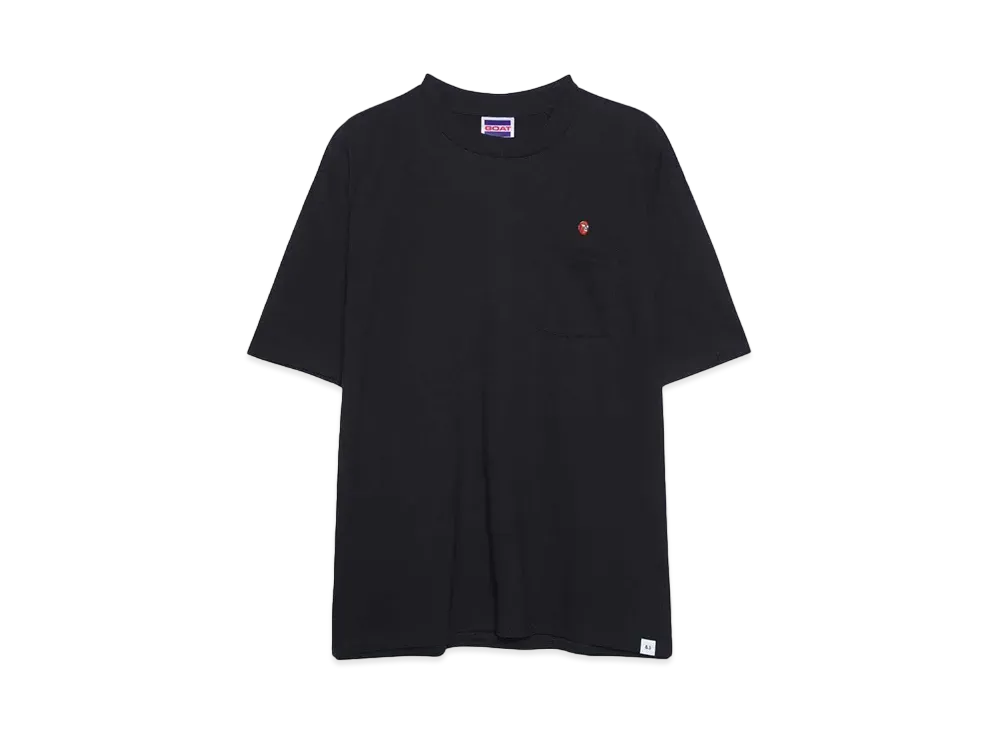 Bedwin & the heartbreakers S/S PRINTED POCKET T "JIMENES" "BLACK"