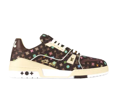 Tyler The Creator × Louis Vuitton LV Trainer Sneaker "Moca"