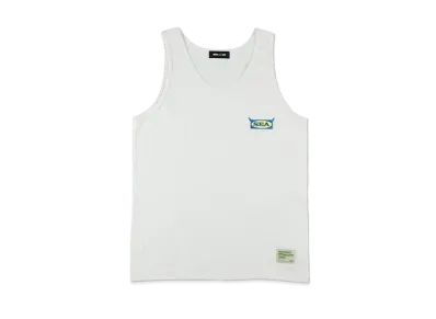 WIND AND SEA Logo Graphic Pile Tank Top "White"