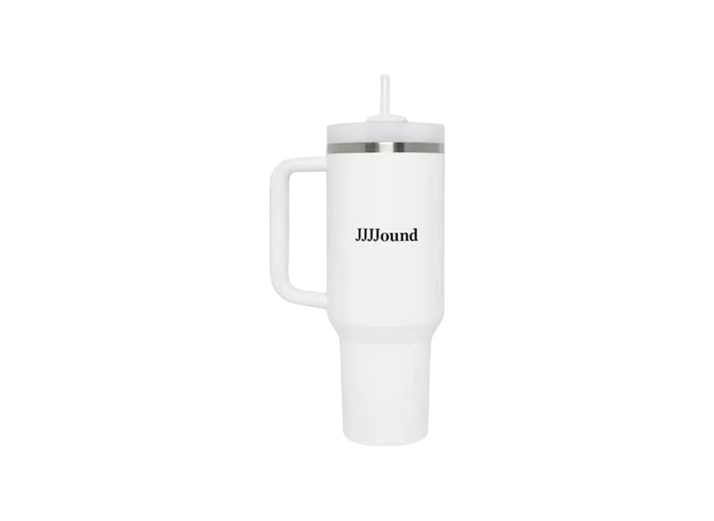 JJJJound Stanley Quencher Tumbler 40 oz "White"