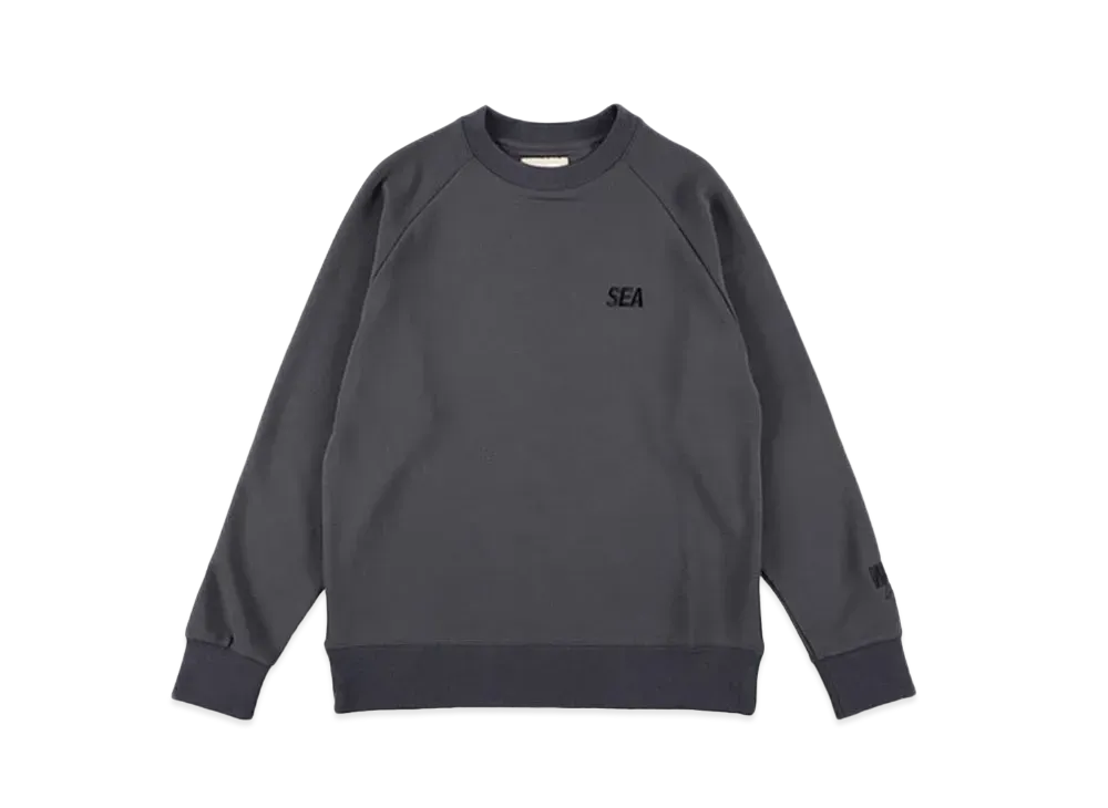 WIND AND SEA WDS-ES Wind Air Tex Raglan Crew Neck "Ivory"