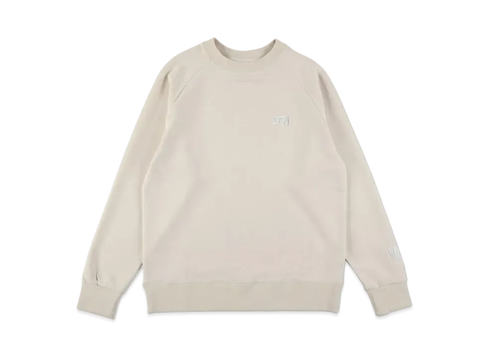 WIND AND SEA WDS-ES Wind Air Tex Raglan Crew Neck "Dark Gray"