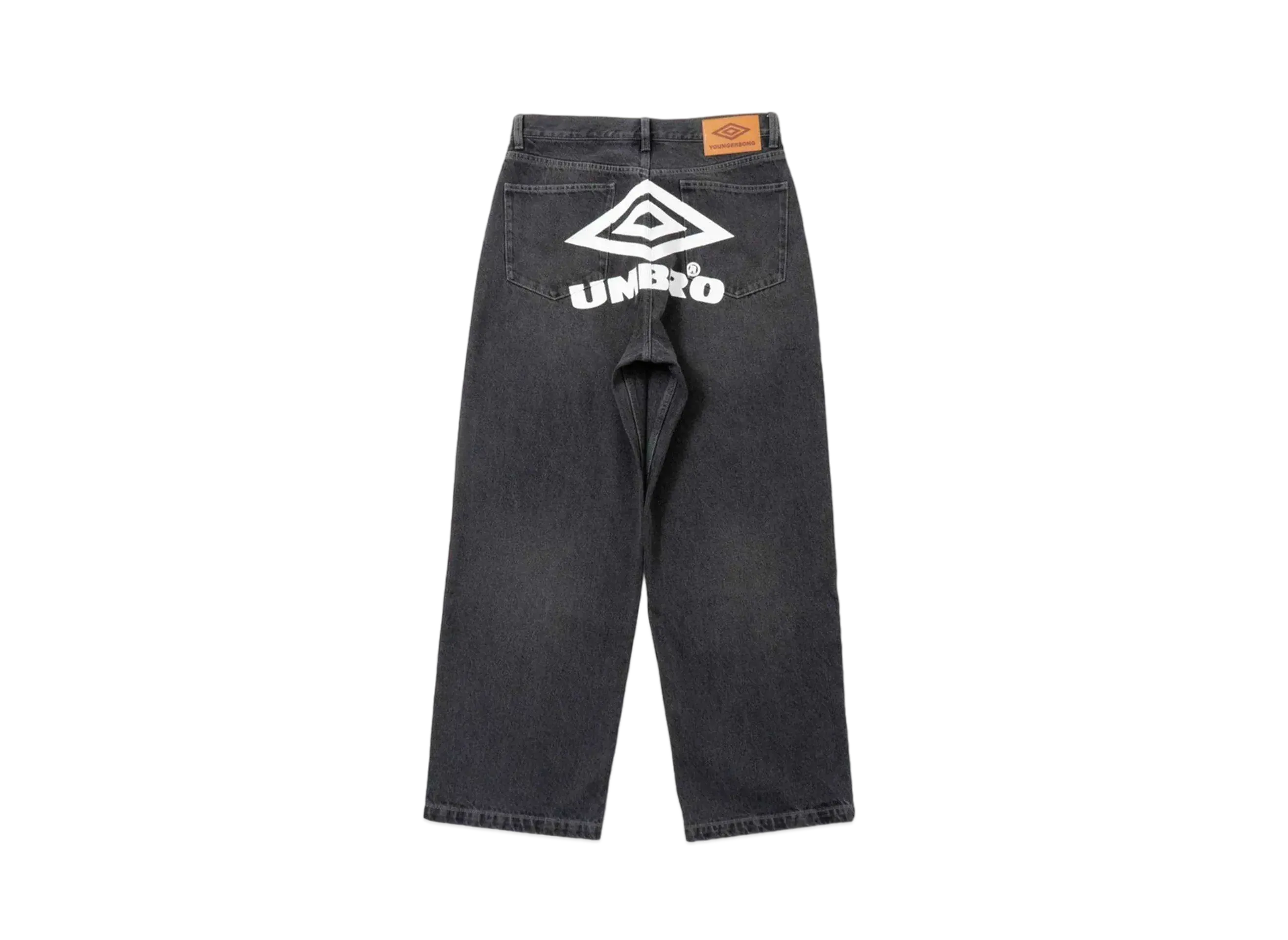 UMBRO x YOUNGER SONG Straight Denim "Black"
