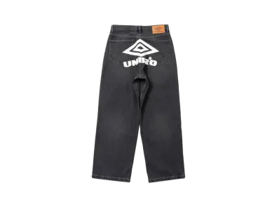 UMBRO x YOUNGER SONG Straight Denim "Black"