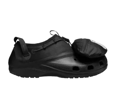 サティスファイ × クロックス クラシック クロッグ "ノワール"