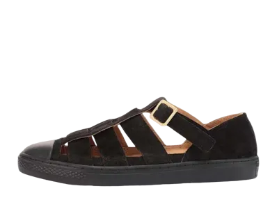 Converse All Star Coupe Gurkha-Sandal Suede OX "Black"