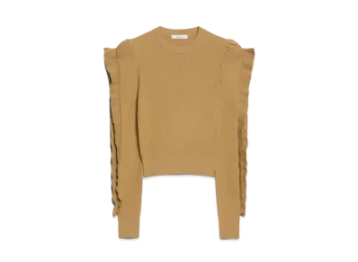 Max Mara Genero Stretch Viscose Knit "Honey"