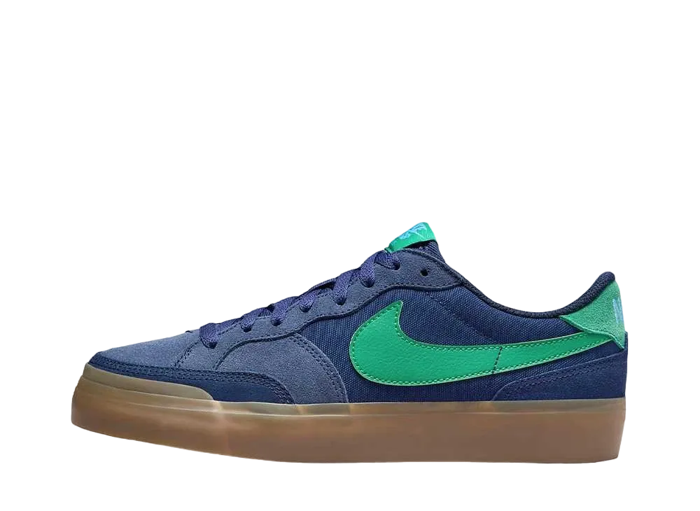 ナイキ SB ウィメンズ ズーム ポゴ "ミッドナイトネイビー/オブシディアン/ガムミディアムブラウン/マラカイト"