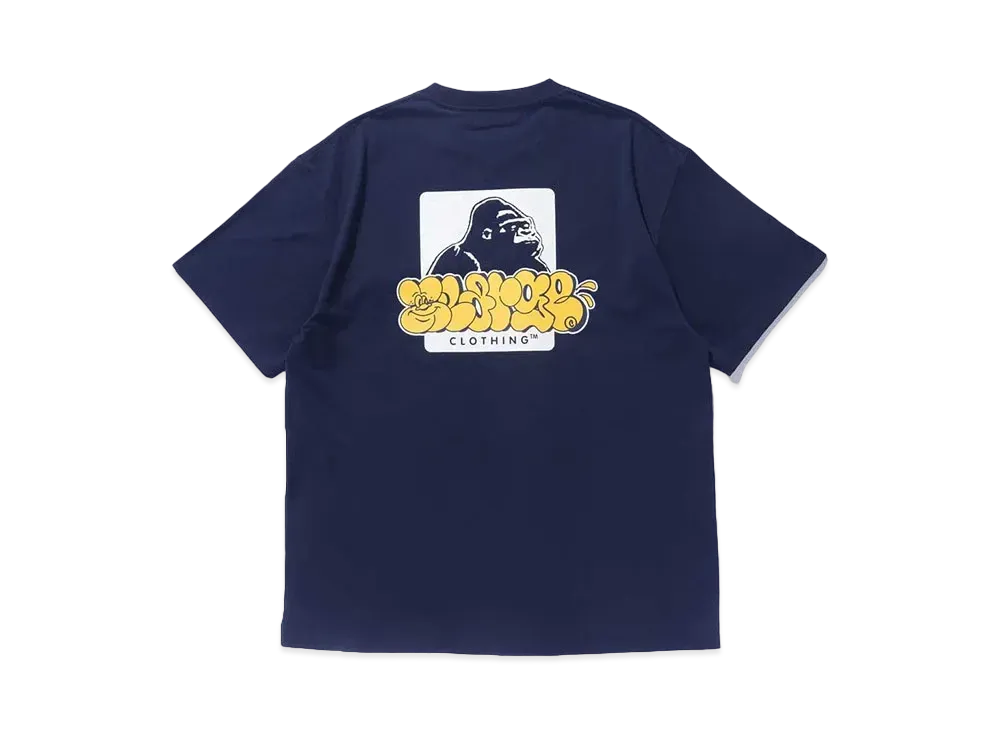 XLARGE GRAFFITI OG S/S TEE "NAVY"