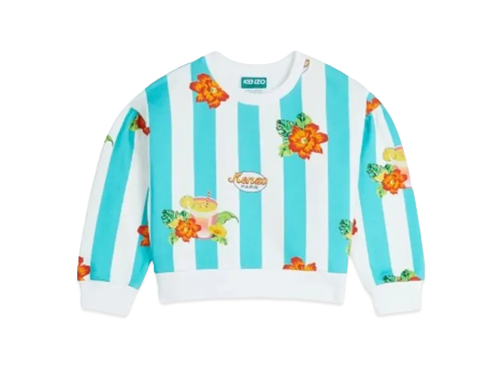 KENZO Fleece Sweat "Turquoise"