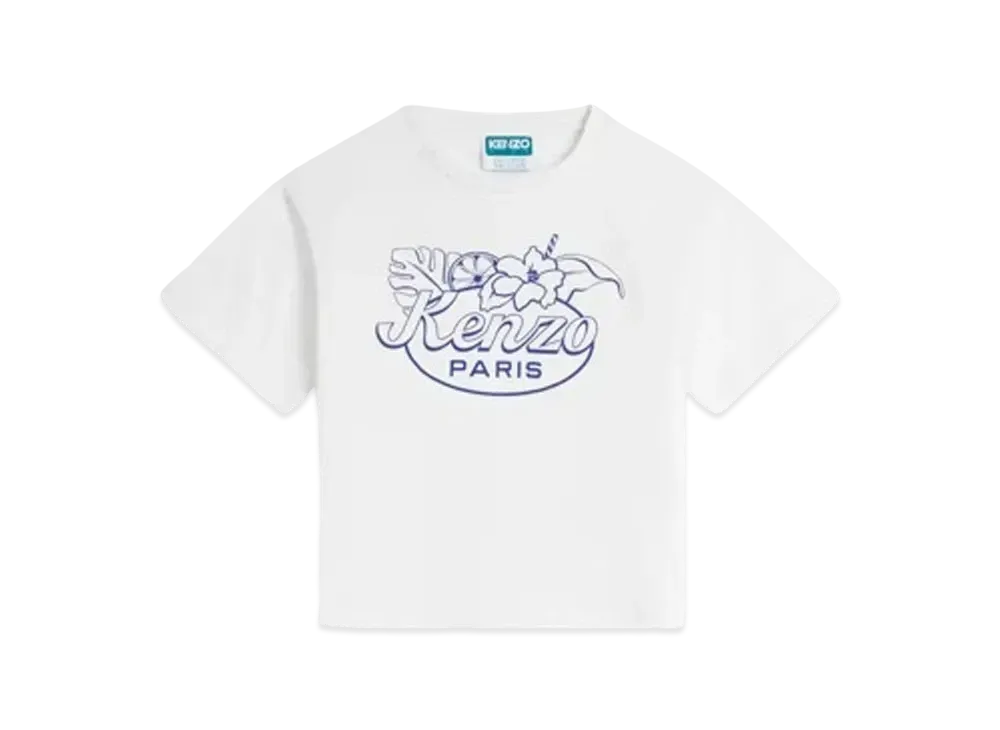 KENZO Short Sleeve T-shirt "Off White"