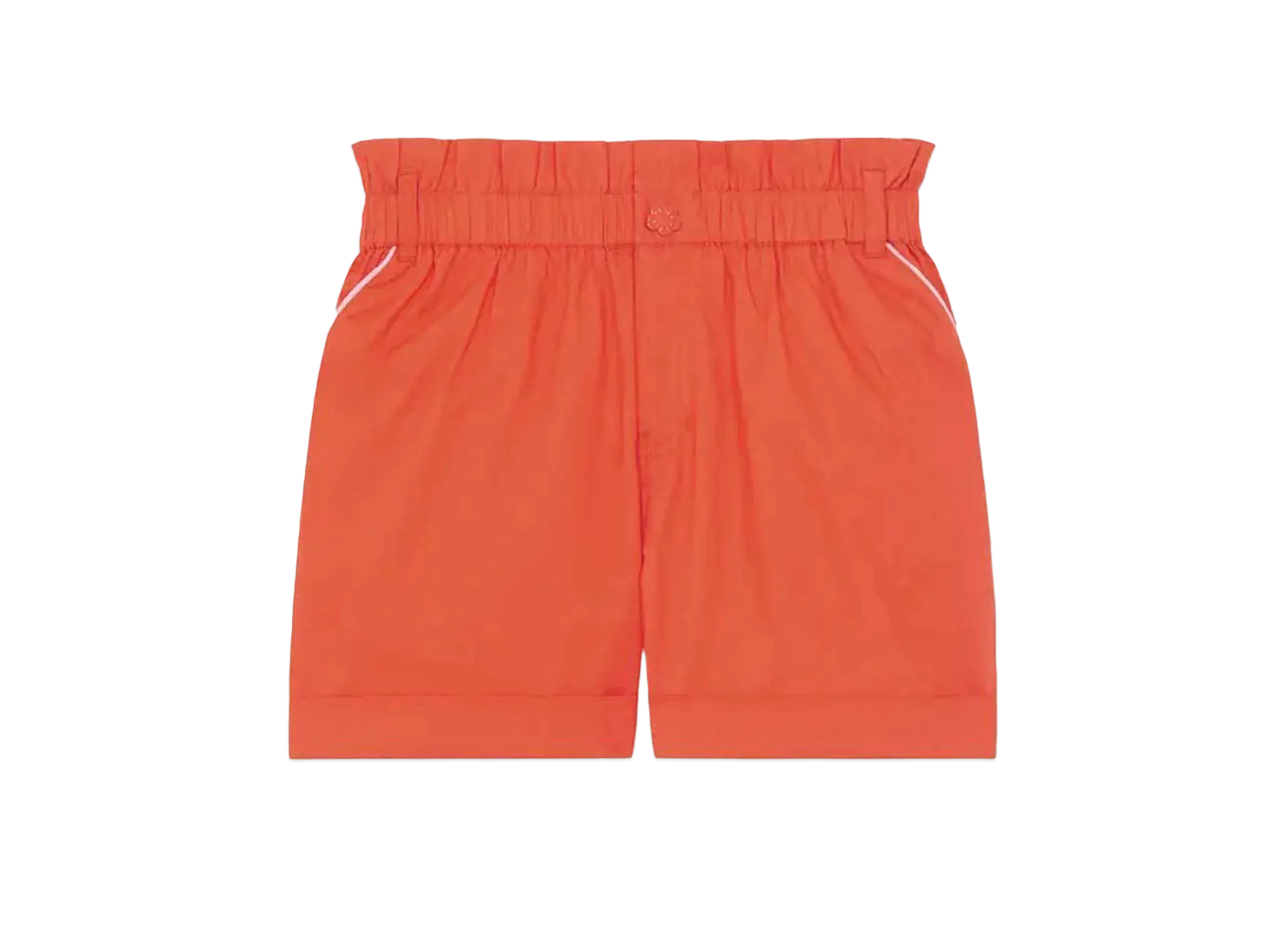 KENZO Cotton Short Pants "Vermillion"